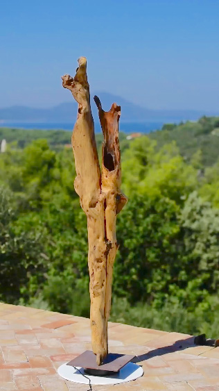 Skulptur aus Treibholz 07